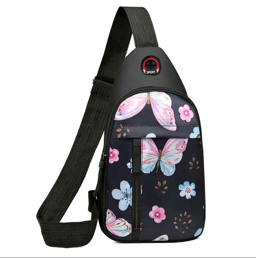 Chest Bag for Women Durable Crossbody Sling Bag Small Travel‎ Hiking Backpack
